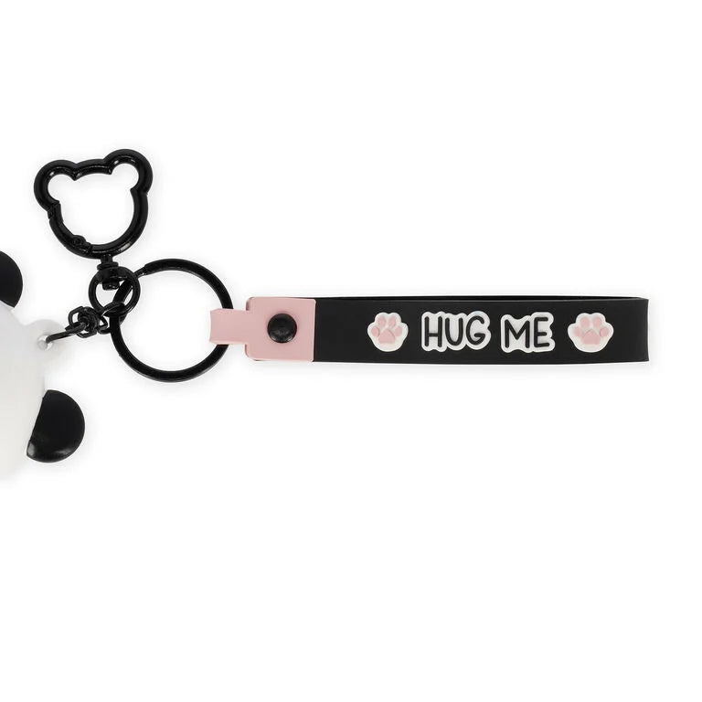 Panda Coin Purse with Key Ring - Mini Kawaii