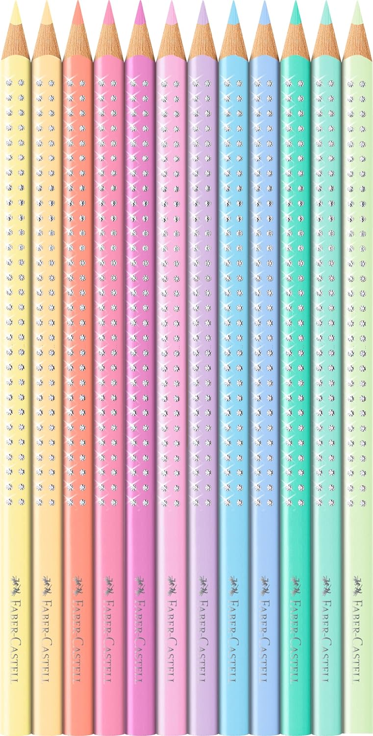 Faber -Castell Sparkel pastel colouring pencils