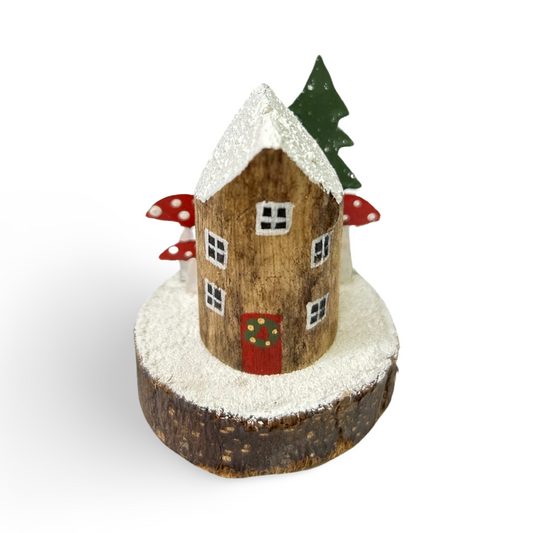 Winter Fairy house ornament
