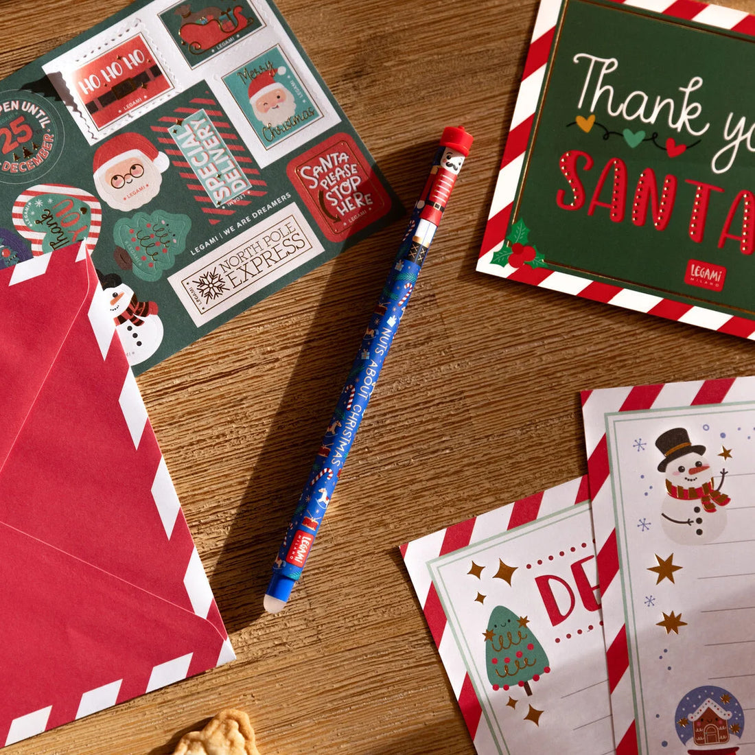 Set of 3 Erasable Gel Pens - The Nutcracker