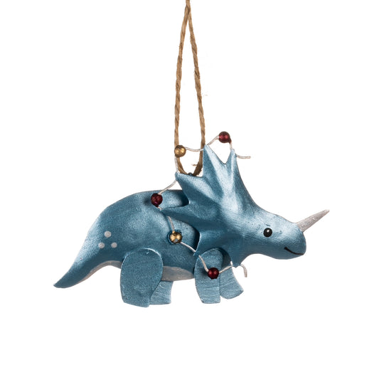 Triceratops Hanging Christmas decoration