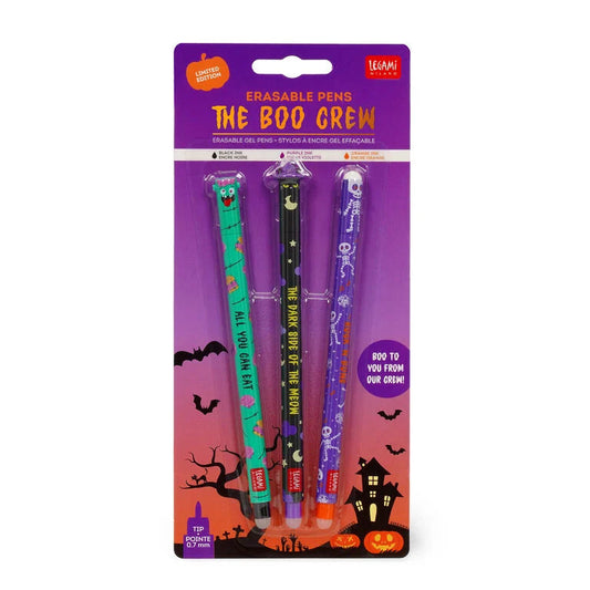 Halloween legami erasable pens limited edition.