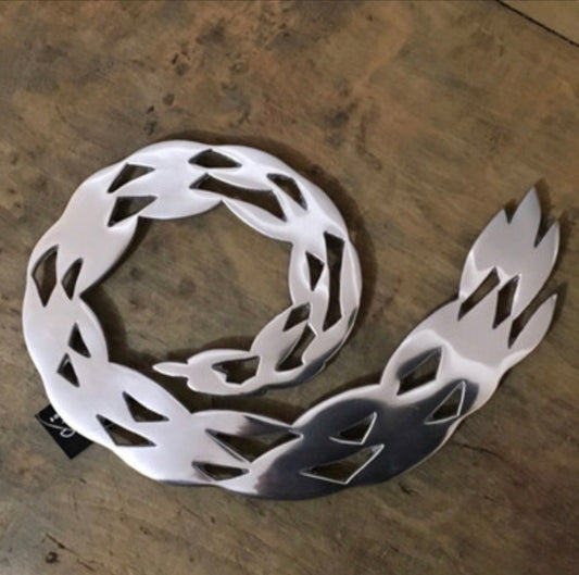 Swirl of fish trivet kitchen stand by Shoeless Joe