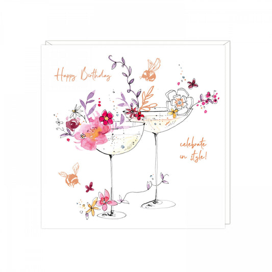 Birthday bubbles birthday card