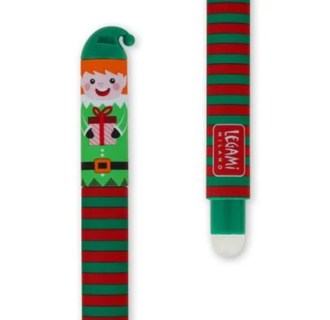 Legami Christmas Edition Naughty or Nice Erasable Gel Pen Set
