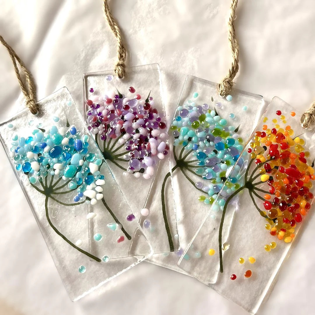 Berserks Glass Agapanthus style Flower Hanging