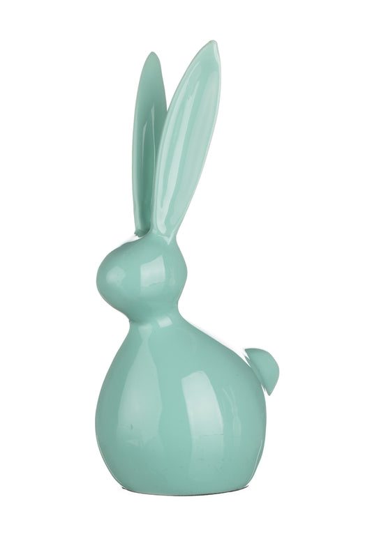 Mint Majestic Bunny ornament
