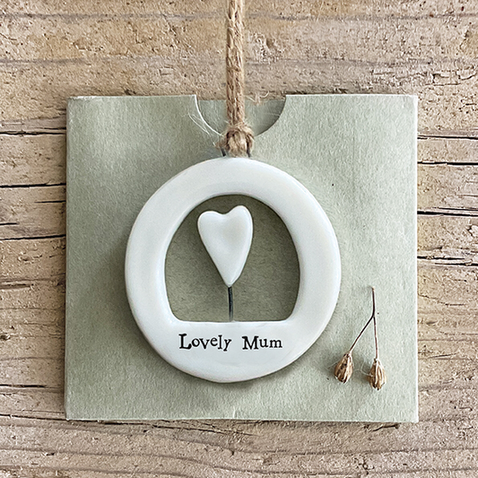 Lovely mum, hanging keepsake by East of India
