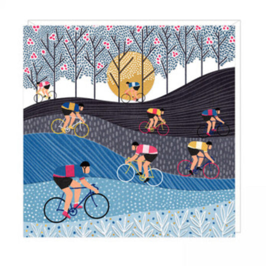 Sunday ride, bike race card