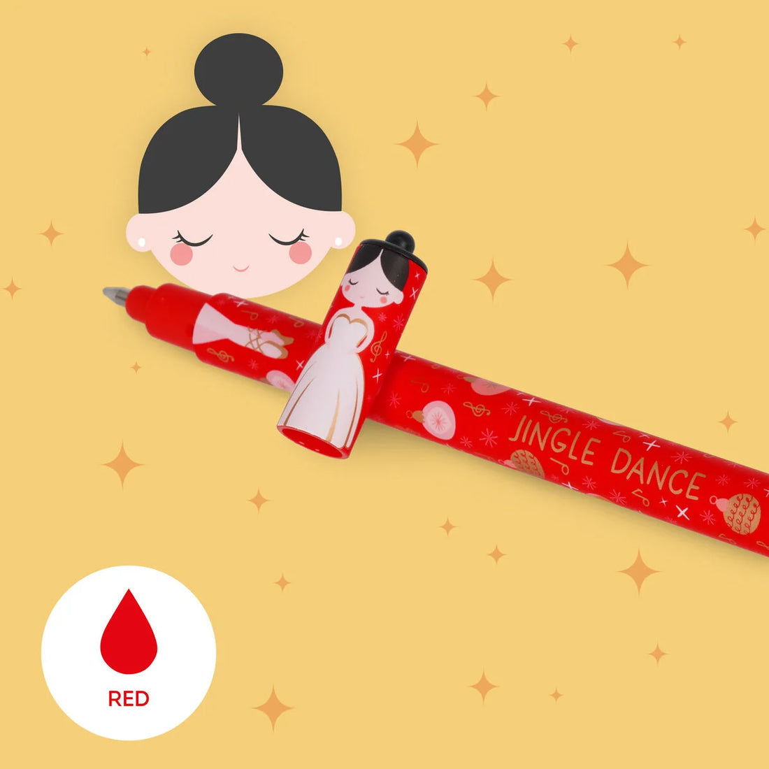 Set of 3 Erasable Gel Pens - The Nutcracker