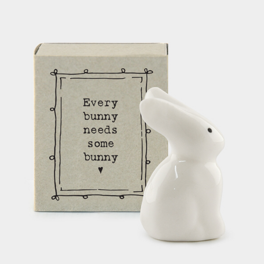 Little bunny match box ceramic By East of india. Every bunny needs some bunny