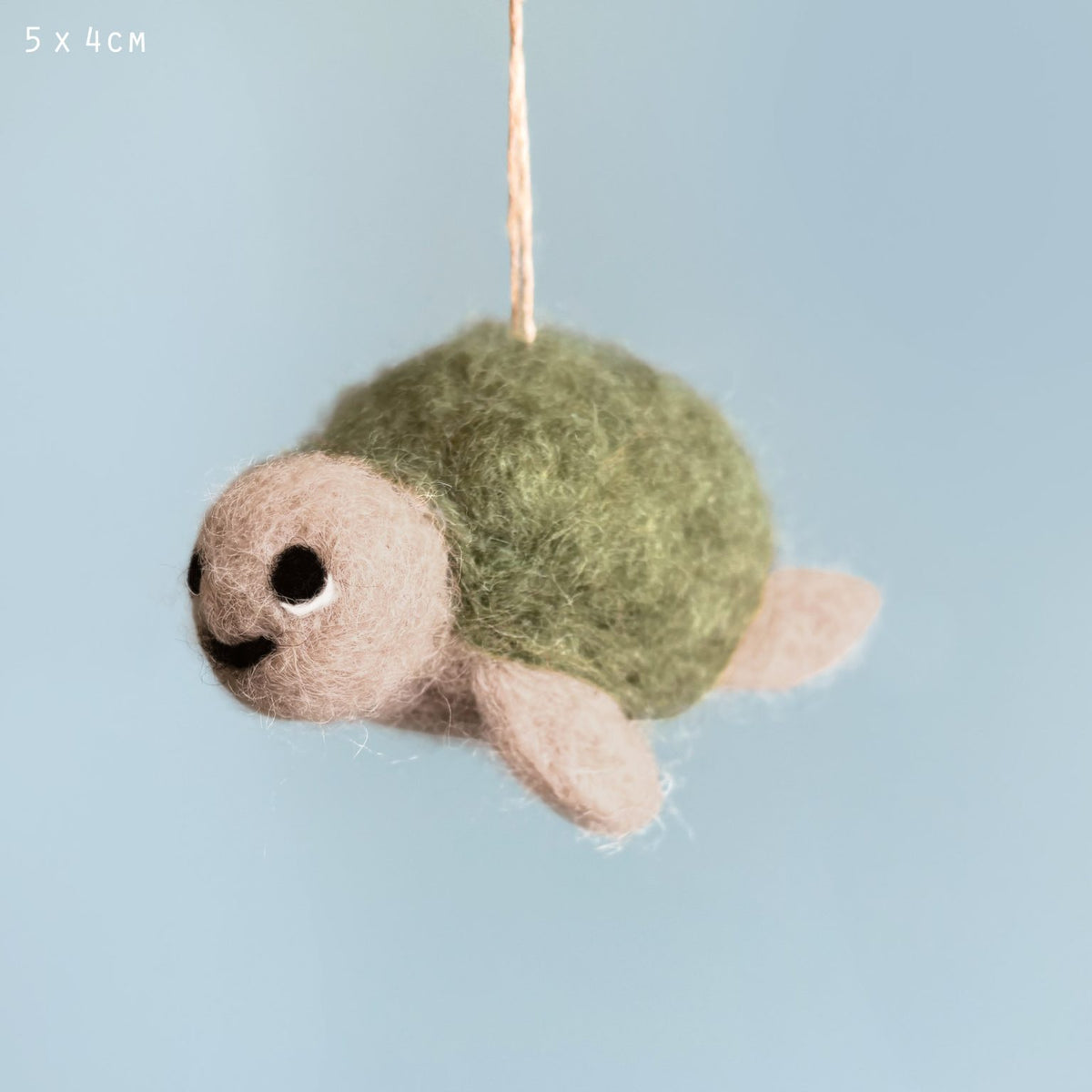 Needle felted hanger-Turtle