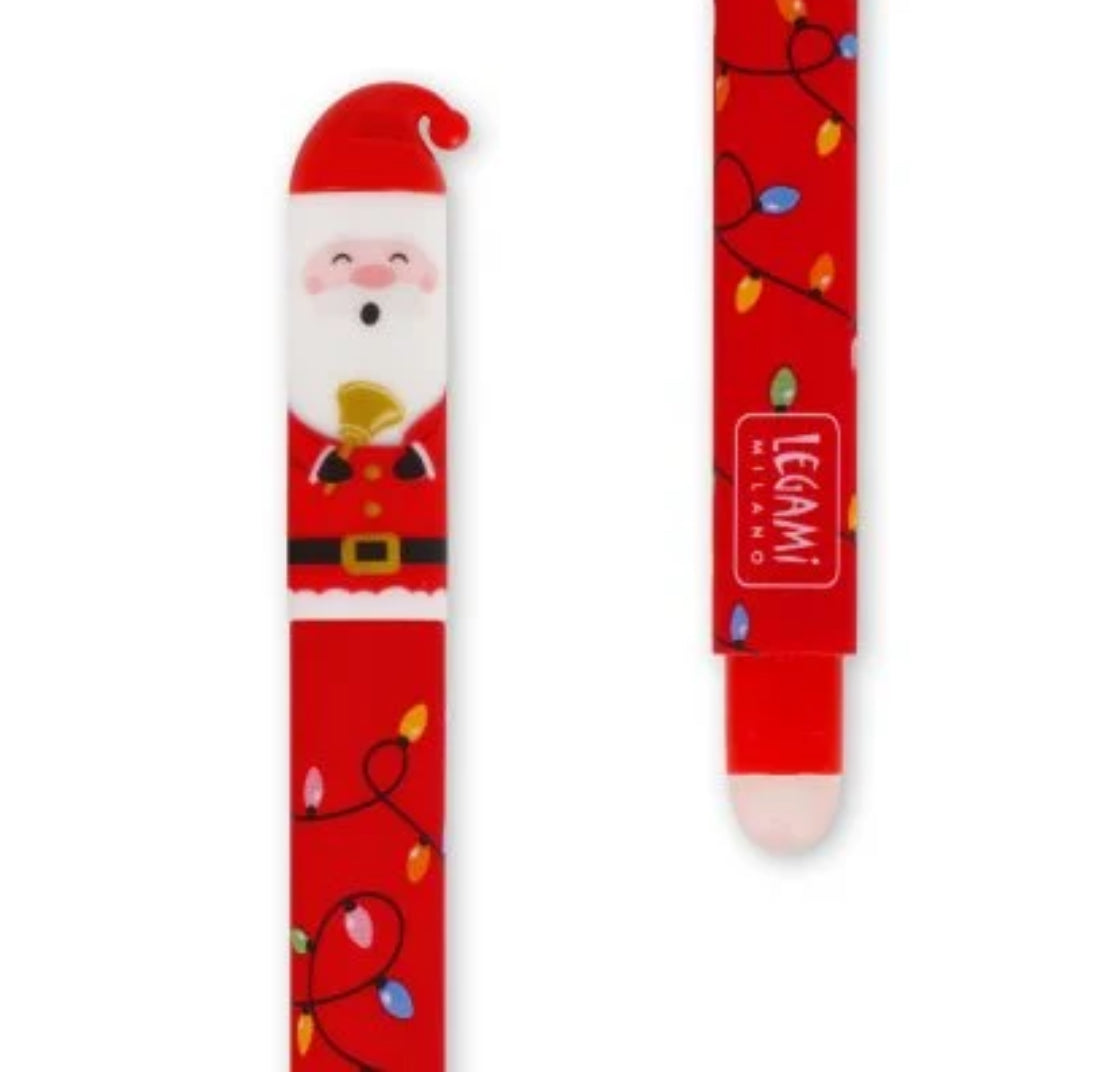 Legami Christmas Edition Naughty or Nice Erasable Gel Pen Set