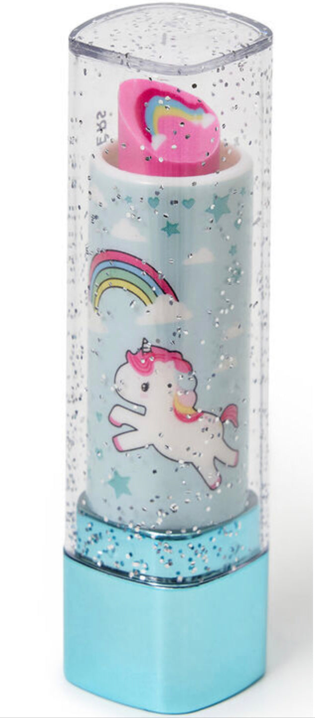 Lipstick scented eraser unicorn OXOX by Legami milano