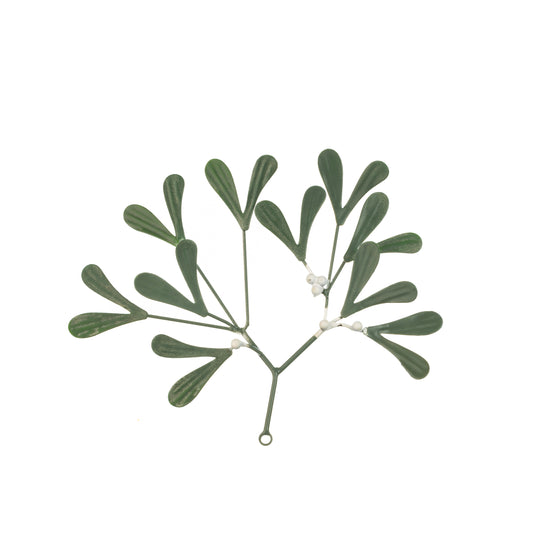 Bunch Of Tin Mistletoe hanging decoration