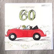 60th Birthday card. Whiz kid