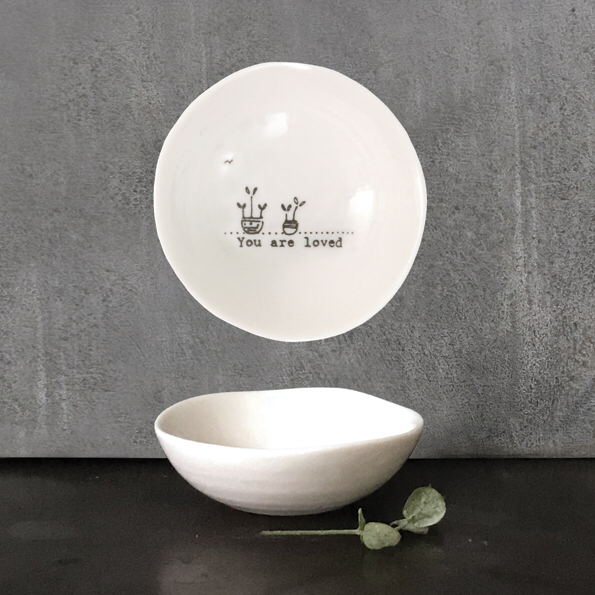 East of India trinket dish. You are loved.