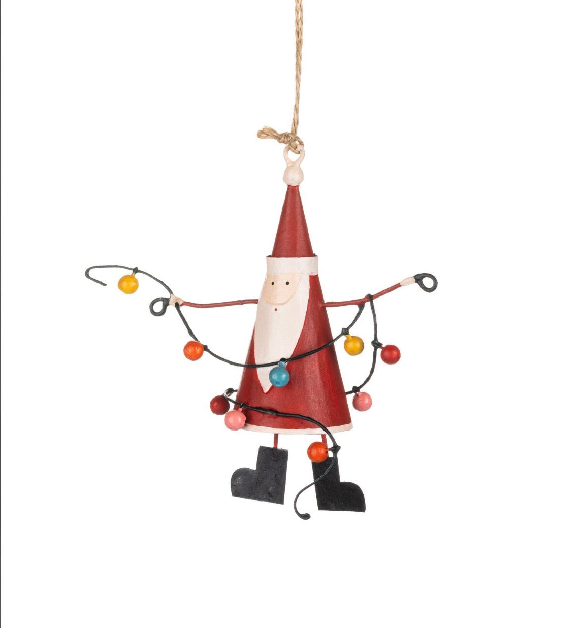 Fairy Lights Santa christmas tree decoration