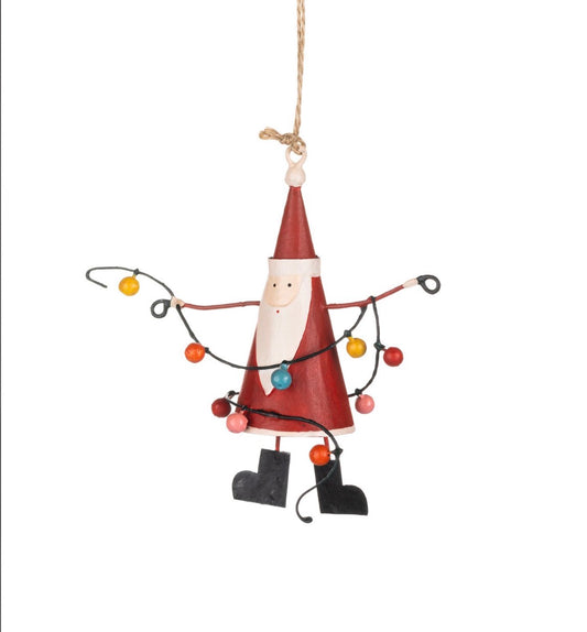 Fairy Lights Santa christmas tree decoration
