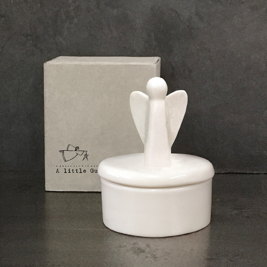 Little Guardian angel ceramic pot