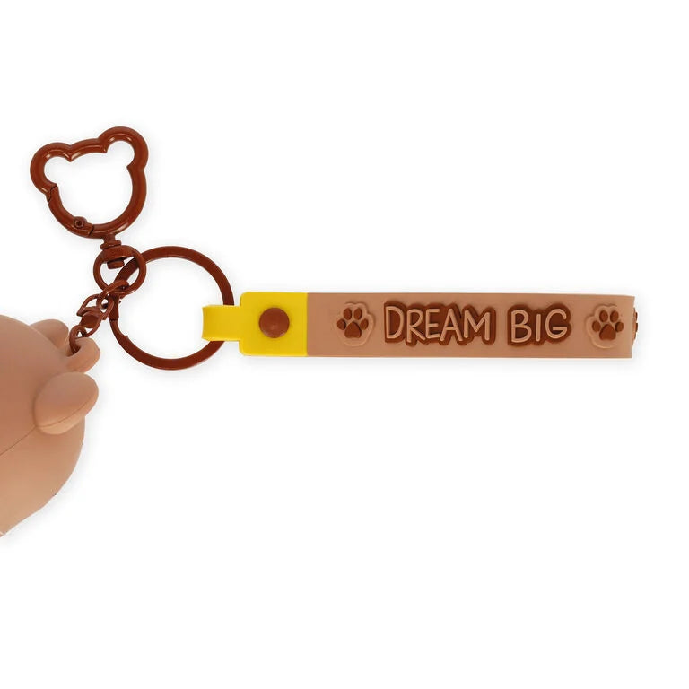 Bear Coin Purse with Key Ring - Mini Kawaii