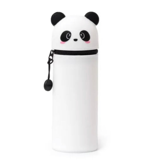 Panda 2 in 1 silicone pencil case by Legami Milano