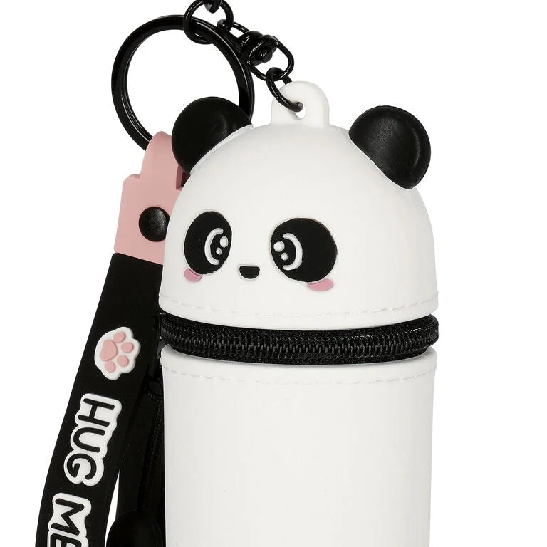 Panda Coin Purse with Key Ring - Mini Kawaii