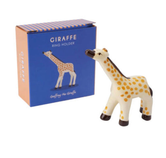 Geoffrey Giraffe ceramic ring holder