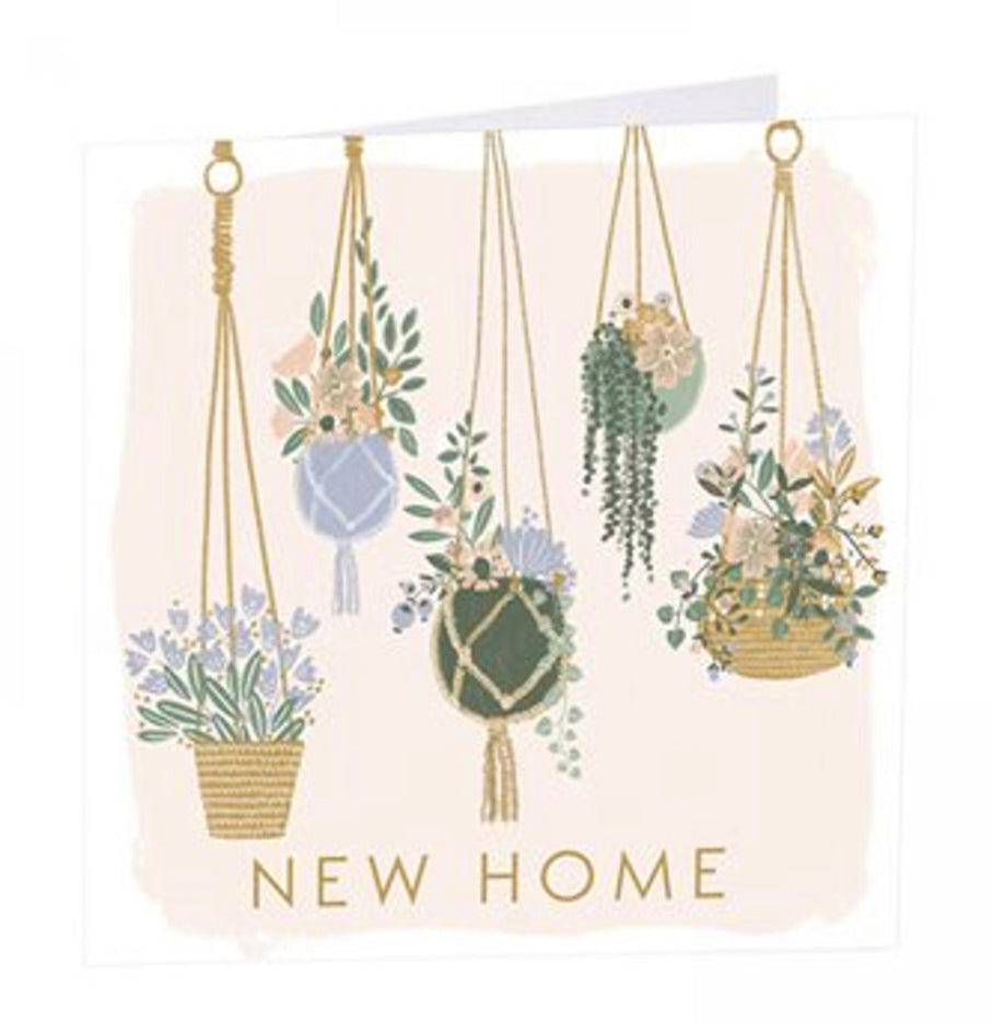 New home hanging baskets