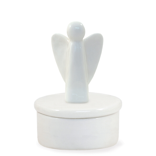 Little Guardian angel ceramic pot
