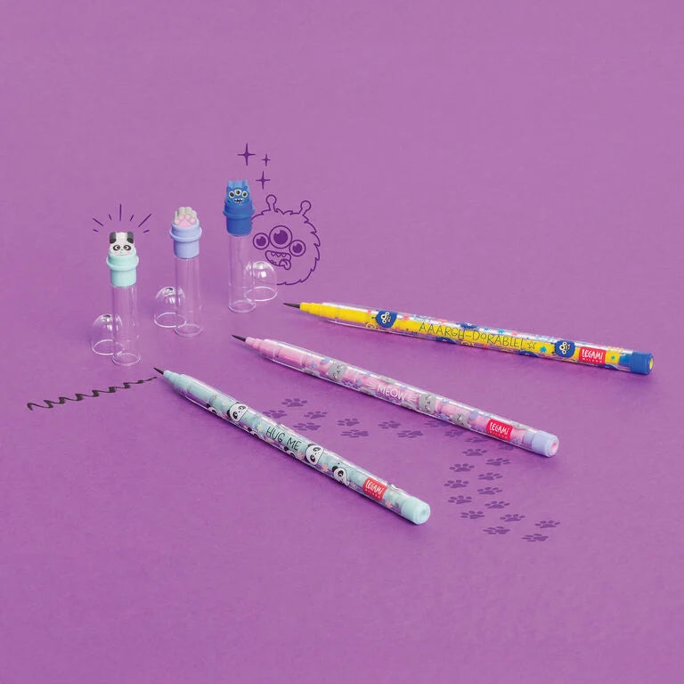 Monster Stackable Pencil with Eraser - Take a Tip