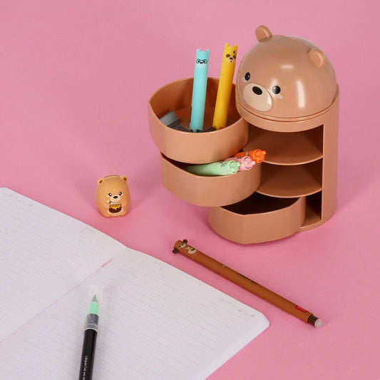 Teddy Bear Desk Organiser - Aww-Rganiser