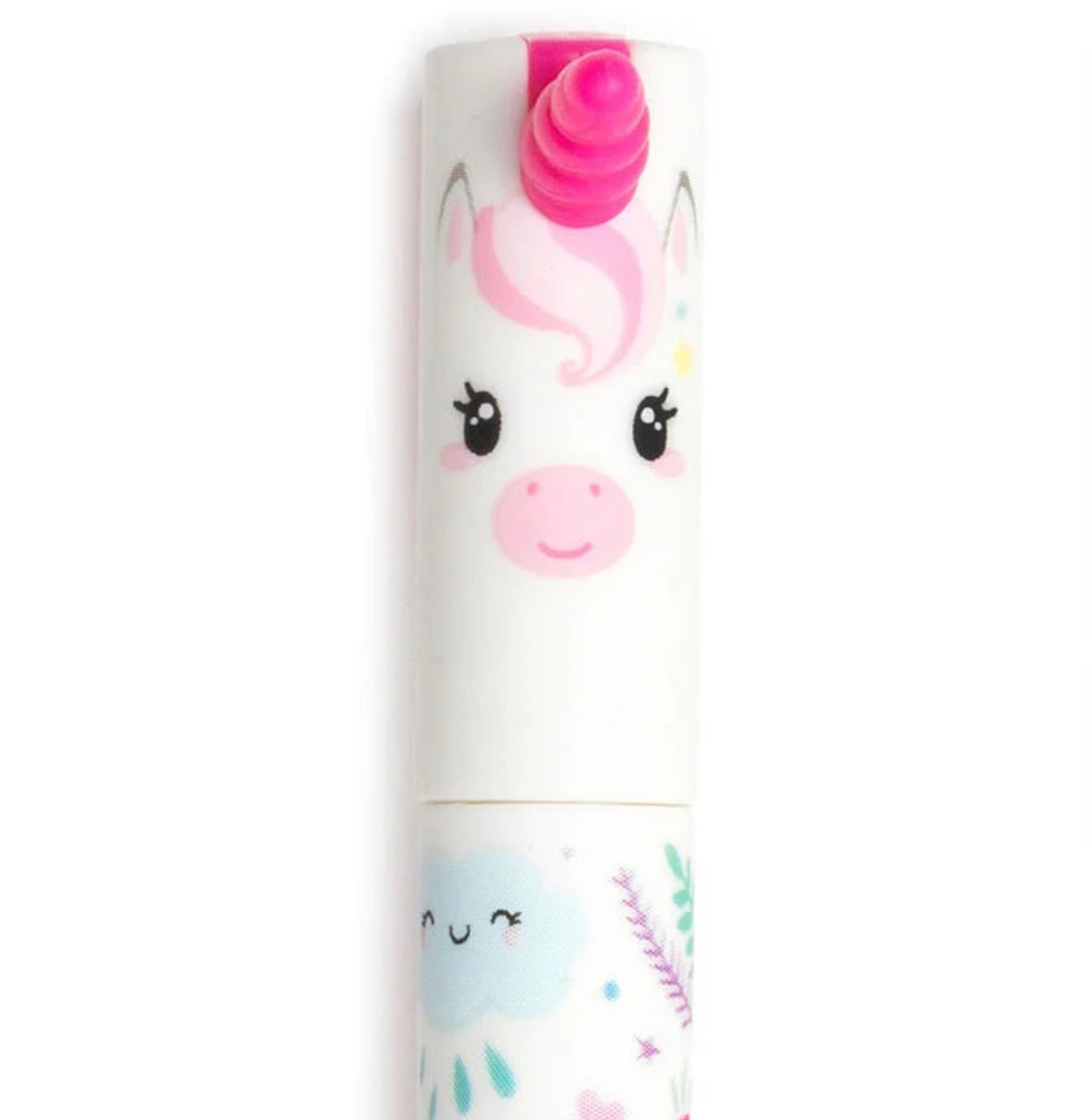 Unicorn erasable pink ink pen. Believe in magic. Legami