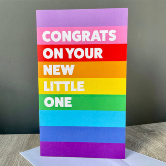 Pride card.  Congratulations on your new little one