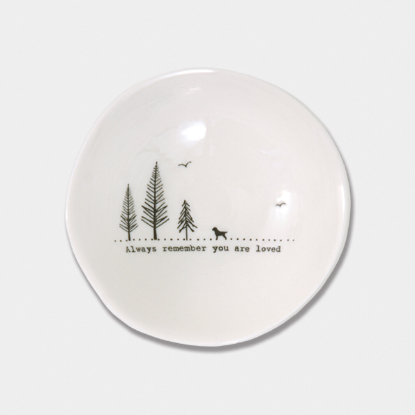 East of India trinket dish. Always remember you are loved.