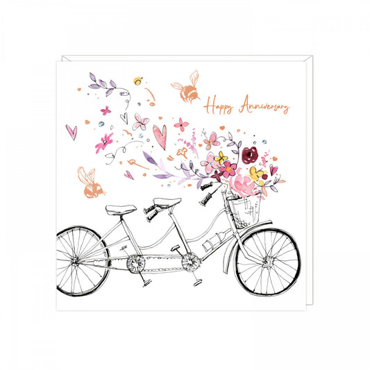 Love is in the air- anniversary card