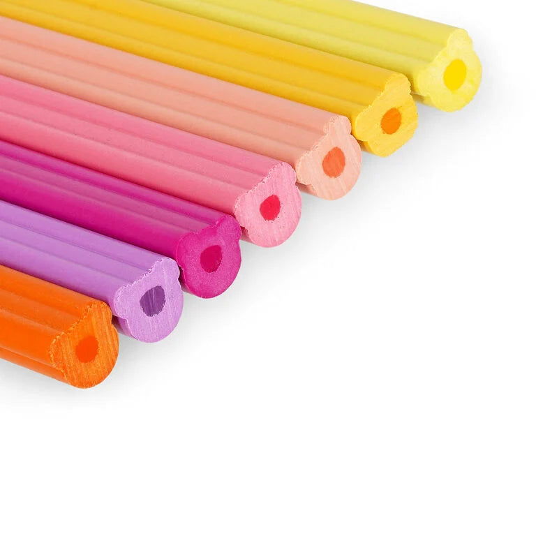 Set of 24 Colouring Pencil with Sharpener - Teddy Friends