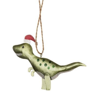 Christmas T-Rex tree decoration