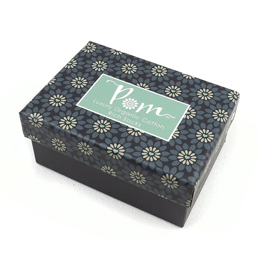Teal mix dog themed triple sock boxed set