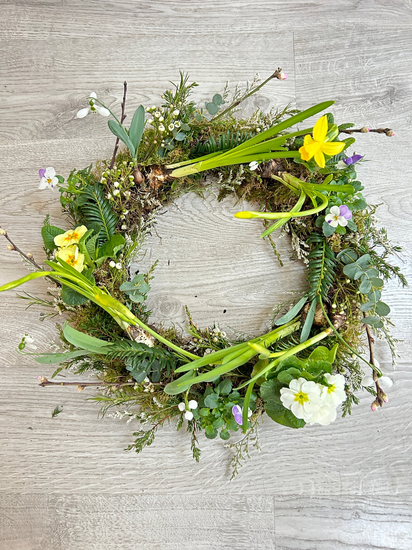 Spring Living Wreath Workshop