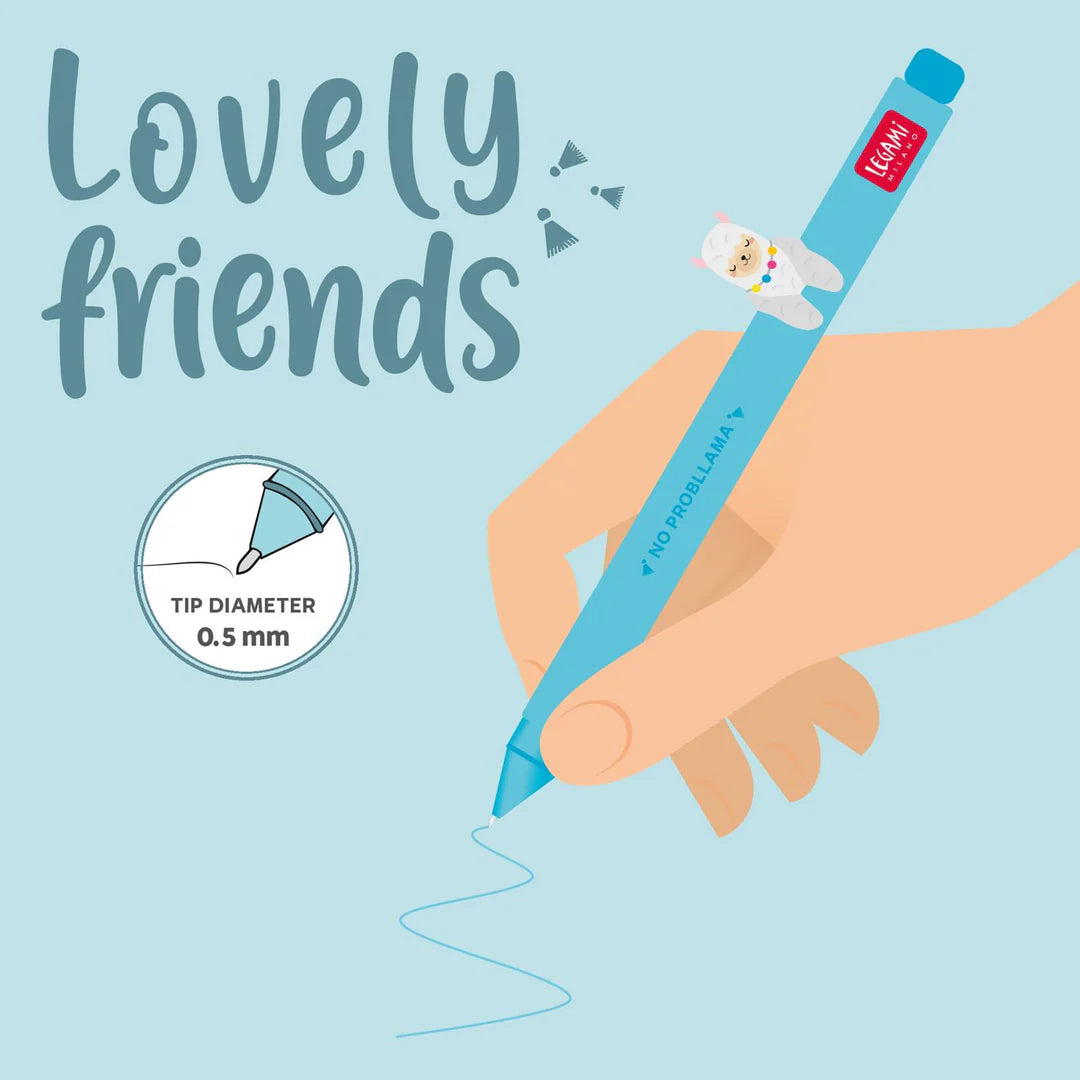 Gel Pen - Lovely Friends Llama