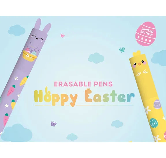 Erasable Easter pens. Rabbit and Chick. Legami milano